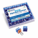Uppercase Alphabet Stamps Set