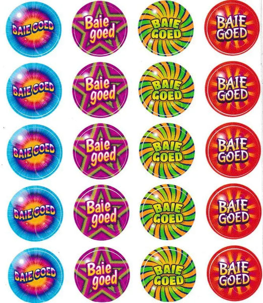 Baie Goed plakkers Stickers – 100PCS