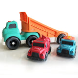 Bioplastic Carrier Truck, Fuel Tanker & Water Truck Set