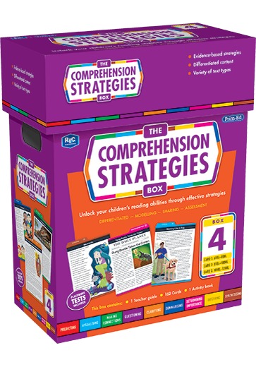 COMPREHENSION STRATEGIES BOX 4- GRADE 4