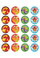 Dragons – Dragon Stickers – 100 PACK