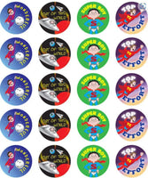 Super Boy Stickers – 100PCS