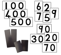 Magnetic Flard Cards - 1-9000