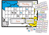 WEATHER CALENDAR 5 (Eng/Afrik)