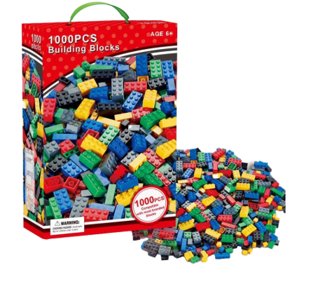 Small Building Bricks - 1000pc