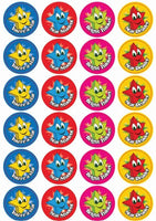 Star Stickers – Bright Thinker Stickers – 72PCS