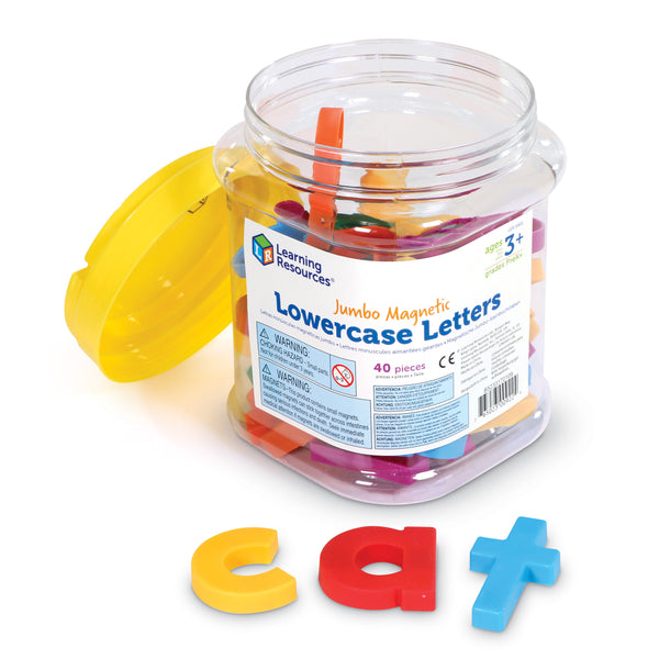 Jumbo Magnetic Lowercase Letters - Set of 40