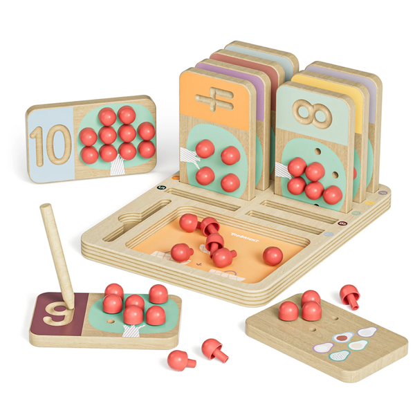 TOP BRIGHT Jouet mathématique numérique, jouets de comptage mathématiques Montessori pour tout-petits, jouets blocs de chiffres pour filles et garçons de 3-4 ans cadeau TOP BRIGHT Jouet mathématique numérique, jouets de comptage mathématiques Montessori pour tout-petits, jouets blocs de chiffres pour filles et garçons de 3-4 ans cadeau