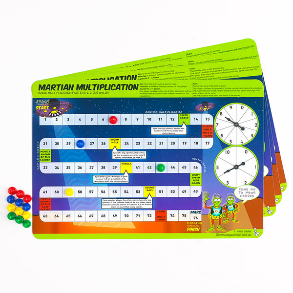 Martian Multiplication – Multiplication Game