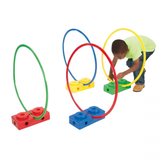 Kids Gross Motor Skills & Balance Obstacle Course Activity Set - 114pc