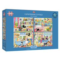 Catastrophe Cottage – Jigsaw Puzzle – 4 x 500pcs