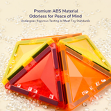 Mideer - Colourful Magnetic Tiles Building Set - 60pcs