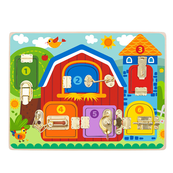 TookyToy – Latches Activity Board