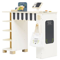 Le Toy Van - Pretend & Play - Wooden Supermarket Till Checkout & Accessories
