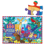 eeBoo - Life On Earth 100 Piece Puzzle