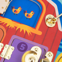TookyToy – Latches Activity Board
