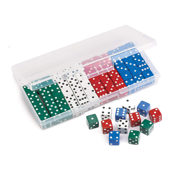 Classroom Dot Dice Set- 72pc in container