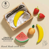 Le Toy Van - Pretend & Play - Wooden Smoothie Fruit Food Crate - 7pcs