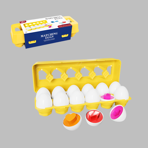 My First Matching Game - Egg Box