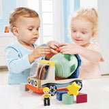 TopBright - Sorting Truck with Wooden Blocks