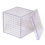 1L Cube 3D Grid Box Without Lid - Math Learning Manipulative