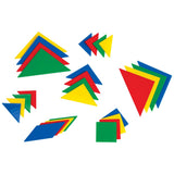 EDX Education - Tangrams Soft Plastic 28 Piece 2mm