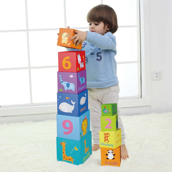 Stacking Cubes - 10pcs