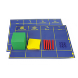 Double-Sided Base Ten Mat - Place Value Maths Learning Mat