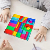 Translucent Building Blocks for Sensory Light Play - 28pcs