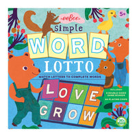 eeBoo Simple Word Lotto