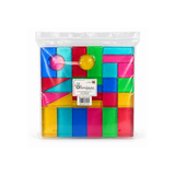 Translucent Building Blocks for Sensory Light Play - 28pcs
