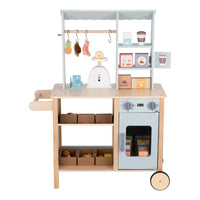 TookyToy - Pretend & Play - Wooden Grocery Store