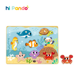 hi Pando - Ocean Themed Animal Puzzle - 8pcs