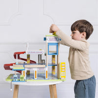 Le Toy Van - Le Grand Wooden Garage - 53.5 x 40 x 42cm