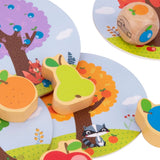 TookyToy - Squirrel Orchard Colour Matching Activity Game