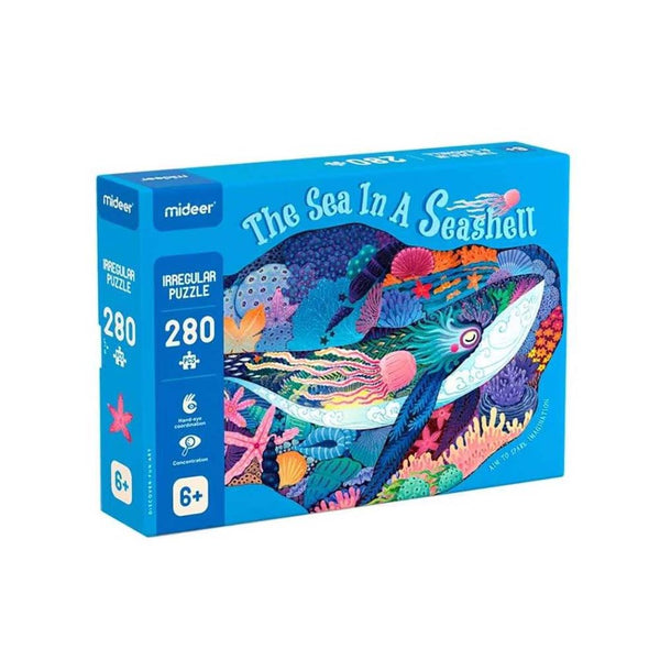 Large Animal Shaped Puzzle The Sea In A Seashell 280pc