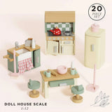 Le Toy Van - Dolls House Furniture: Kitchen - 20pcs