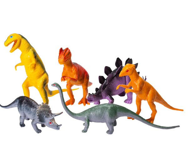 Jumbo Dinosaurs 6pc