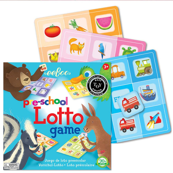 EeBoo - Preschool Lotto Game