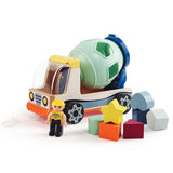 TopBright - Sorting Truck with Wooden Blocks