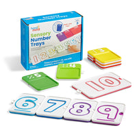 Sensory Number Trays - 10 Trays