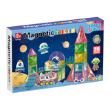 Magnetic Tiles - Space Adventure Set - 70 Pieces