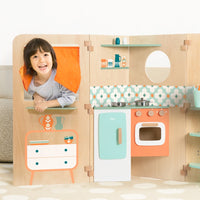 Pretend & Play – My Little Home: Wooden Playhouse