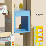 Le Toy Van - Le Grand Wooden Garage - 53.5 x 40 x 42cm