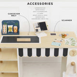 Le Toy Van - Pretend & Play - Wooden Supermarket Till Checkout & Accessories