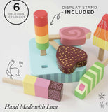 Le Toy Van – Pretend & Play – Wooden Ice Lollies Popsicles – 7pcs