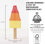 Le Toy Van – Pretend & Play – Wooden Ice Lollies Popsicles – 7pcs