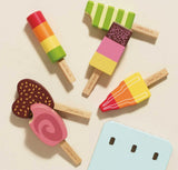Le Toy Van – Pretend & Play – Wooden Ice Lollies Popsicles – 7pcs