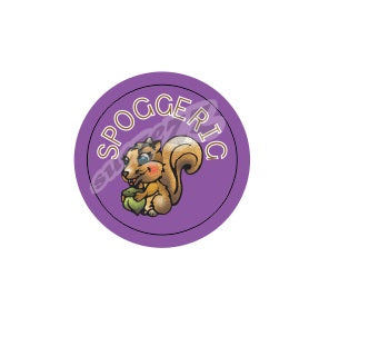 Stickers - Spoggerig 60pc