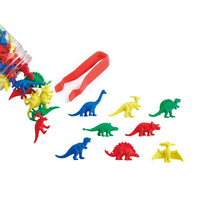 Counters  -  Dinosaurs 32pcs with tweezers